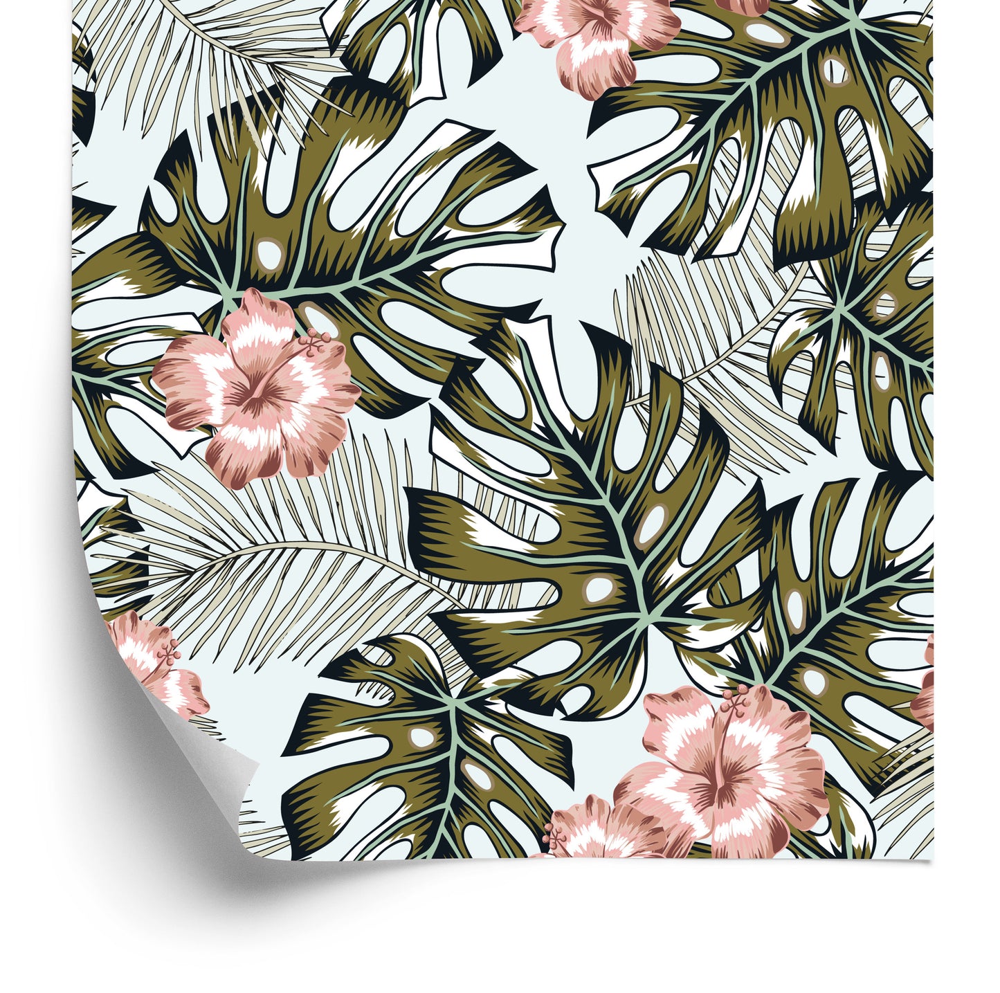 Wallpaper Palm Leaves