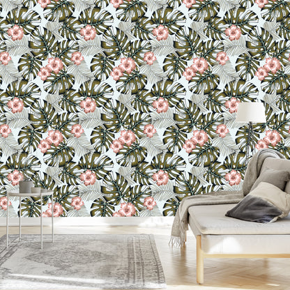 Wallpaper Palm Leaves