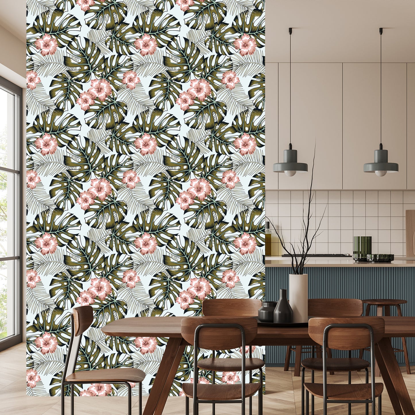 Wallpaper Palm Leaves