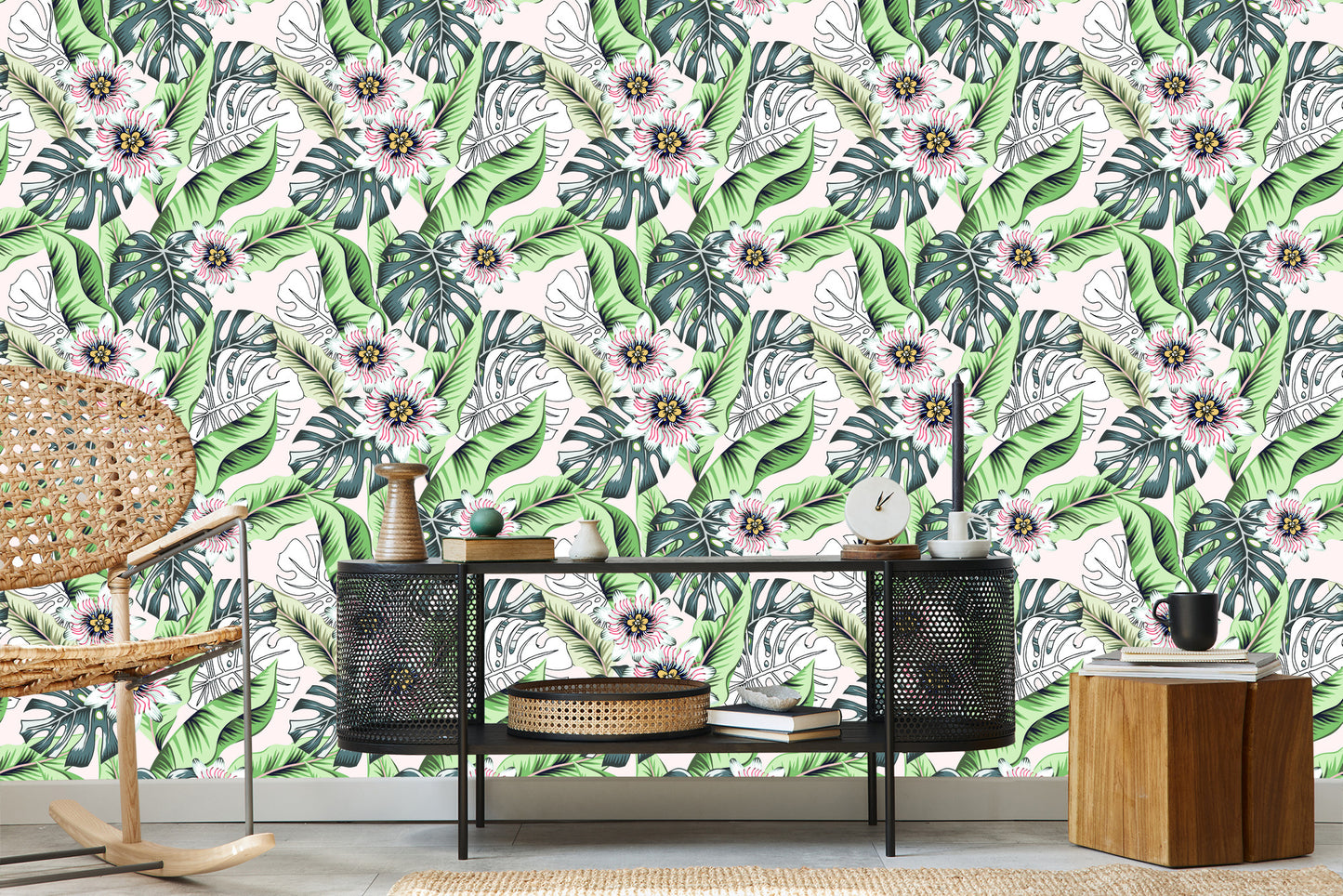 Wallpaper Banana Leaves