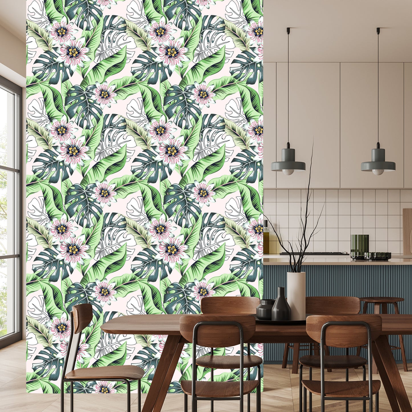 Wallpaper Banana Leaves