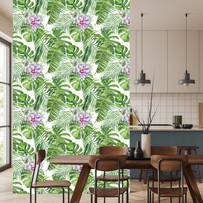 Wallpaper Exotic Leaves