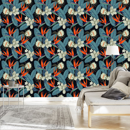 Wallpaper Colorful Heavenly Flowers