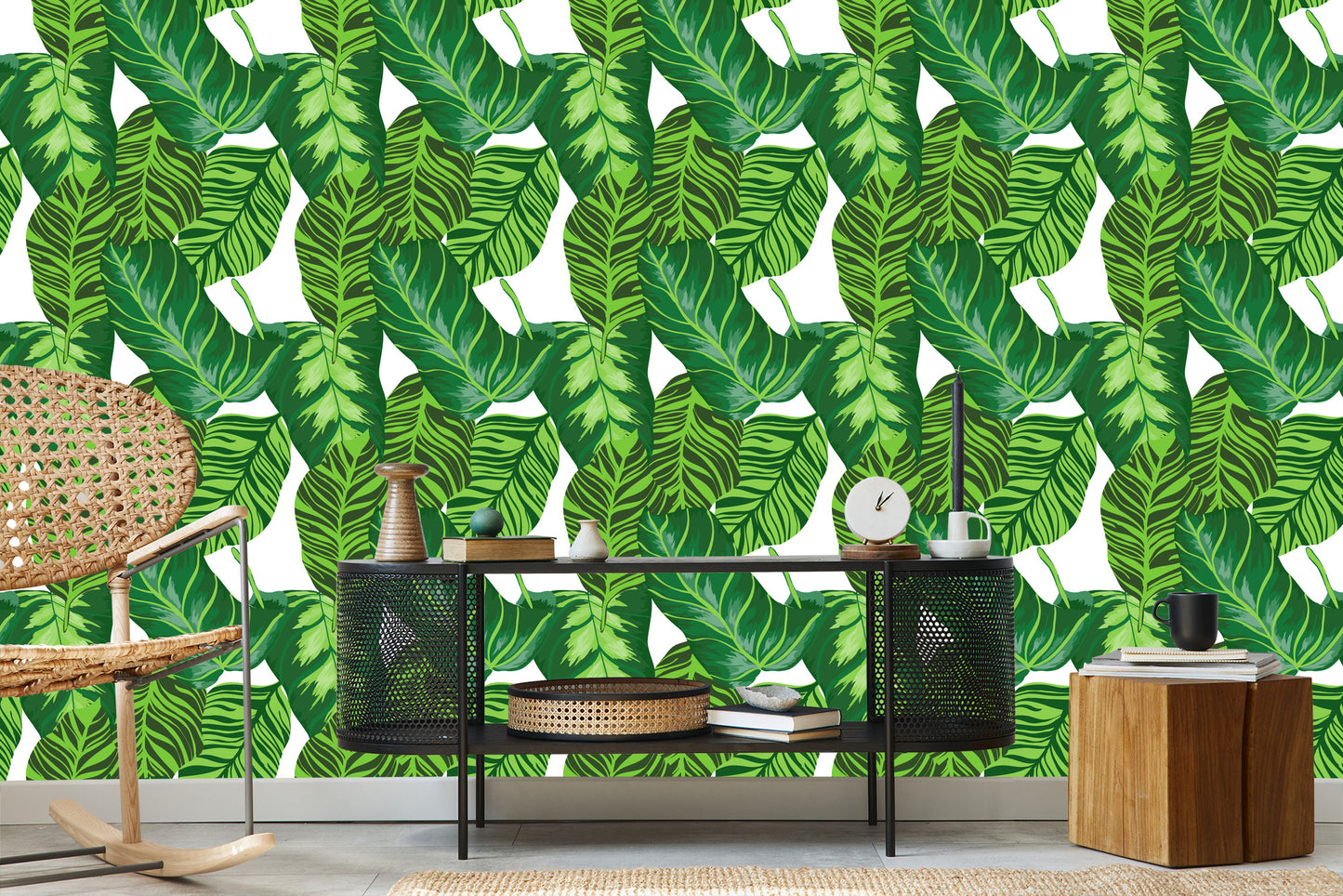 Wallpaper Beautiful Exotic Leaves