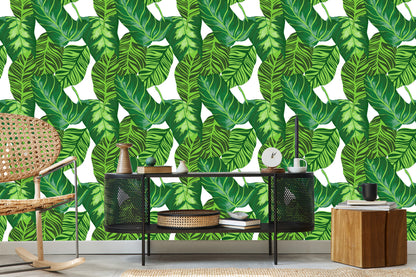Wallpaper Beautiful Exotic Leaves