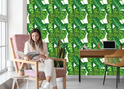 Wallpaper Beautiful Exotic Leaves