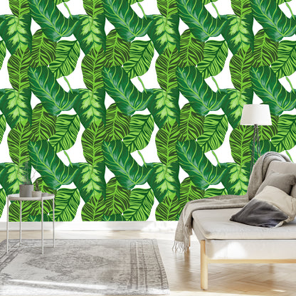 Wallpaper Beautiful Exotic Leaves