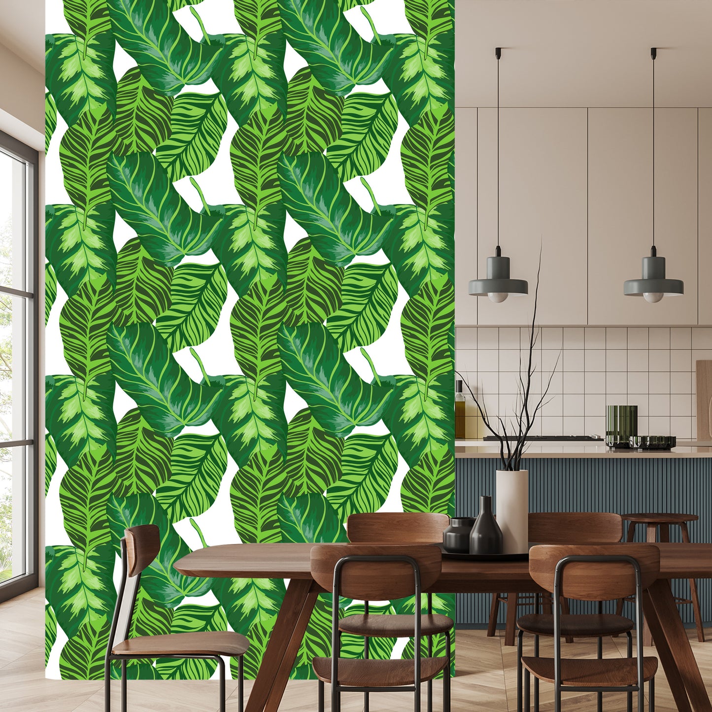 Wallpaper Beautiful Exotic Leaves
