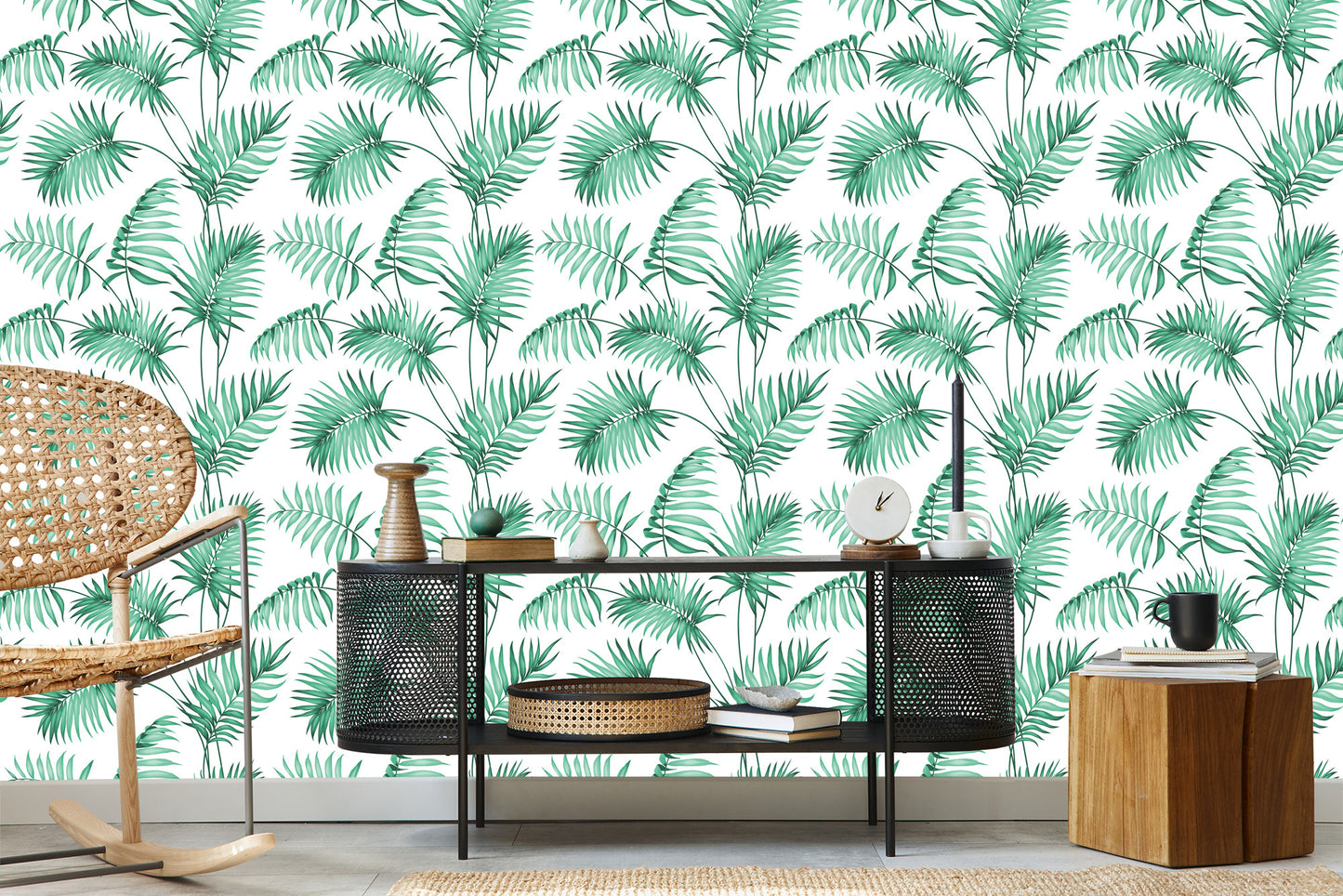Wallpaper Leaves On Long Stems