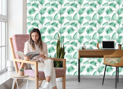 Wallpaper Leaves On Long Stems