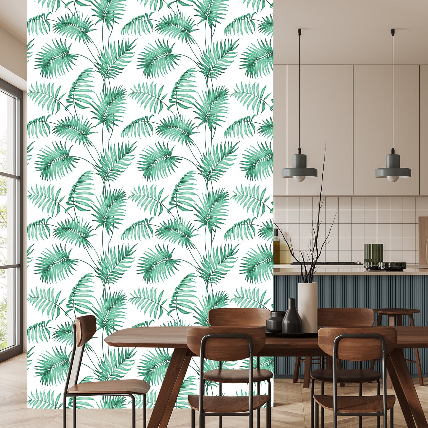 Wallpaper Leaves On Long Stems