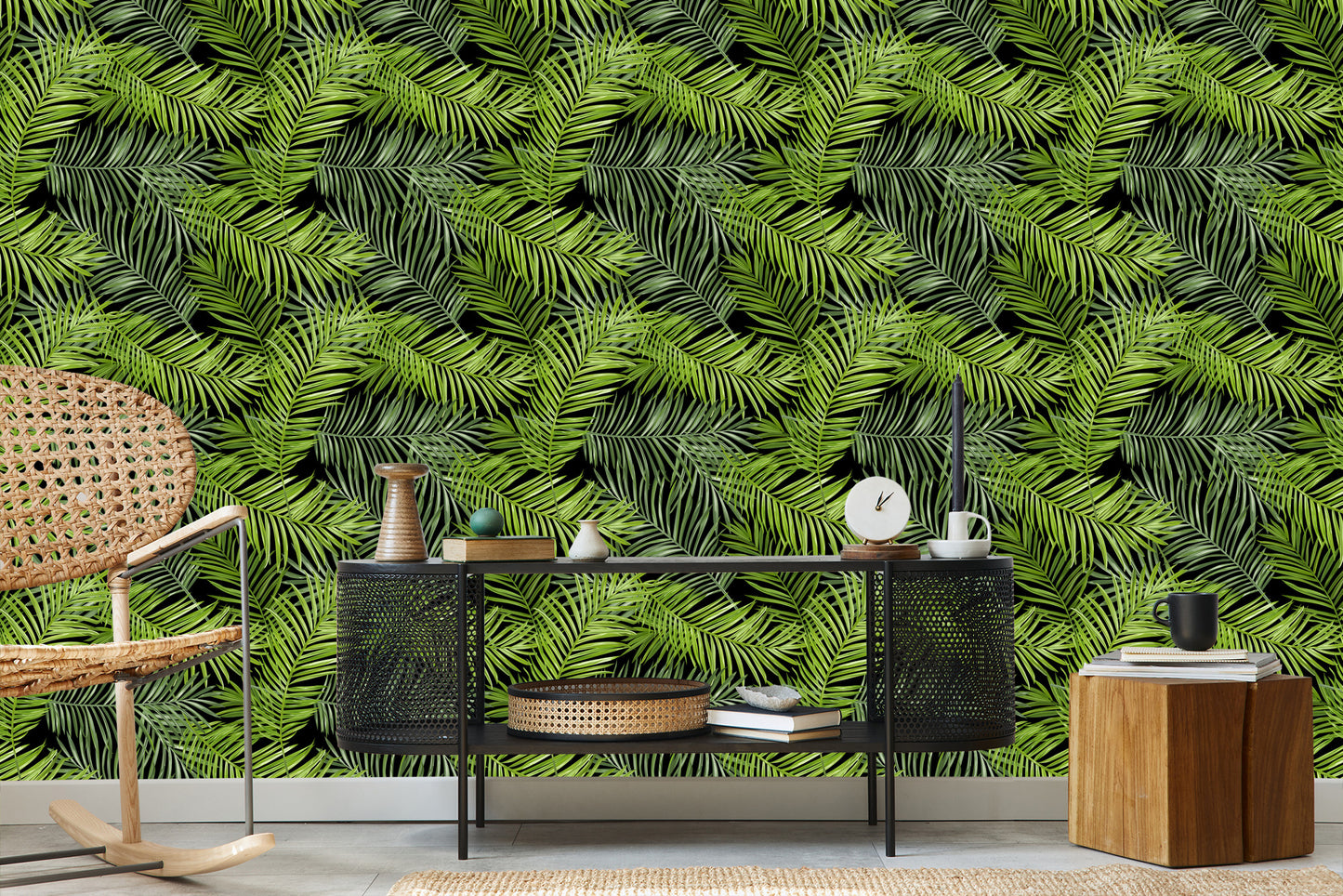Wallpaper Slender Leaves