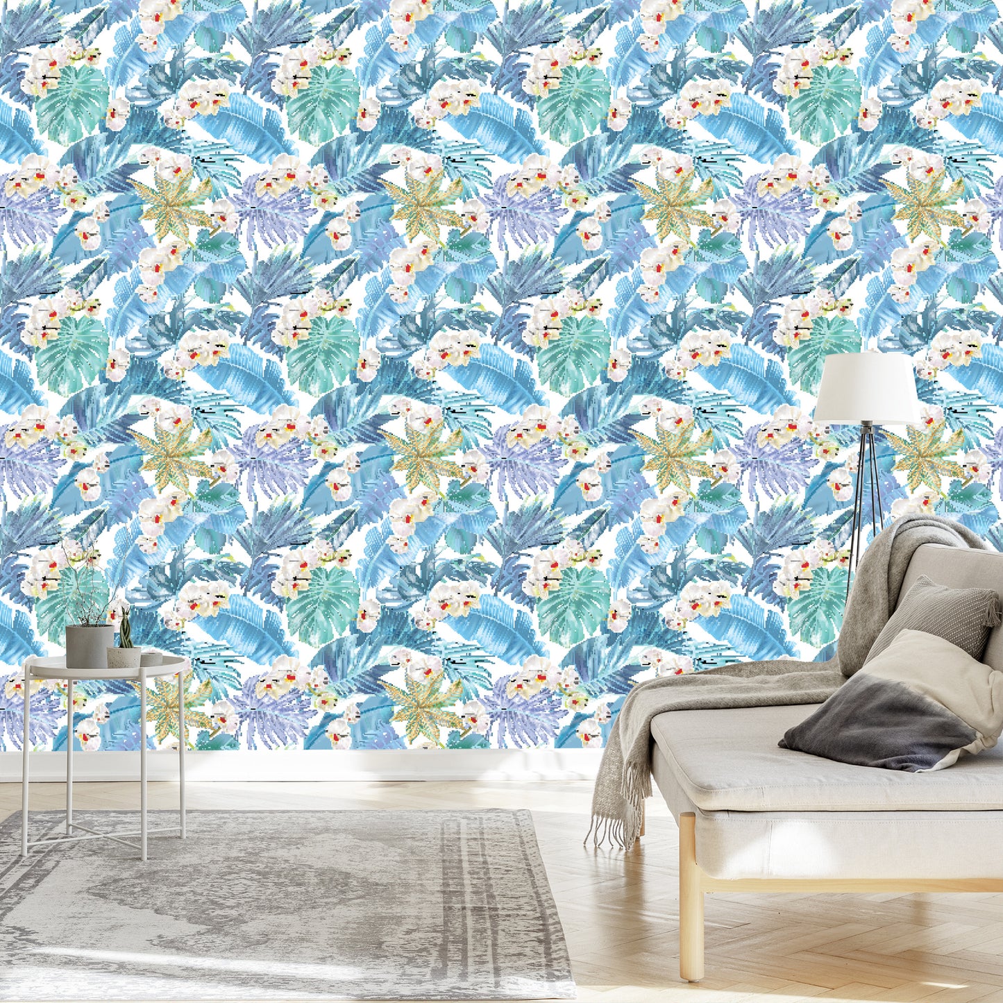 Wallpaper Leaves And Flowers Of Magnolia