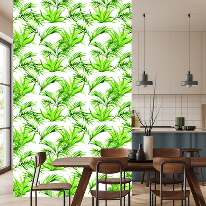 Wallpaper Green Leaves