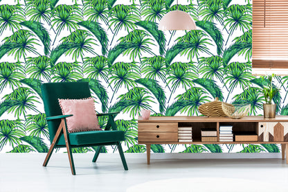 Wallpaper Palm Leaves