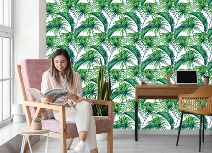 Wallpaper Palm Leaves