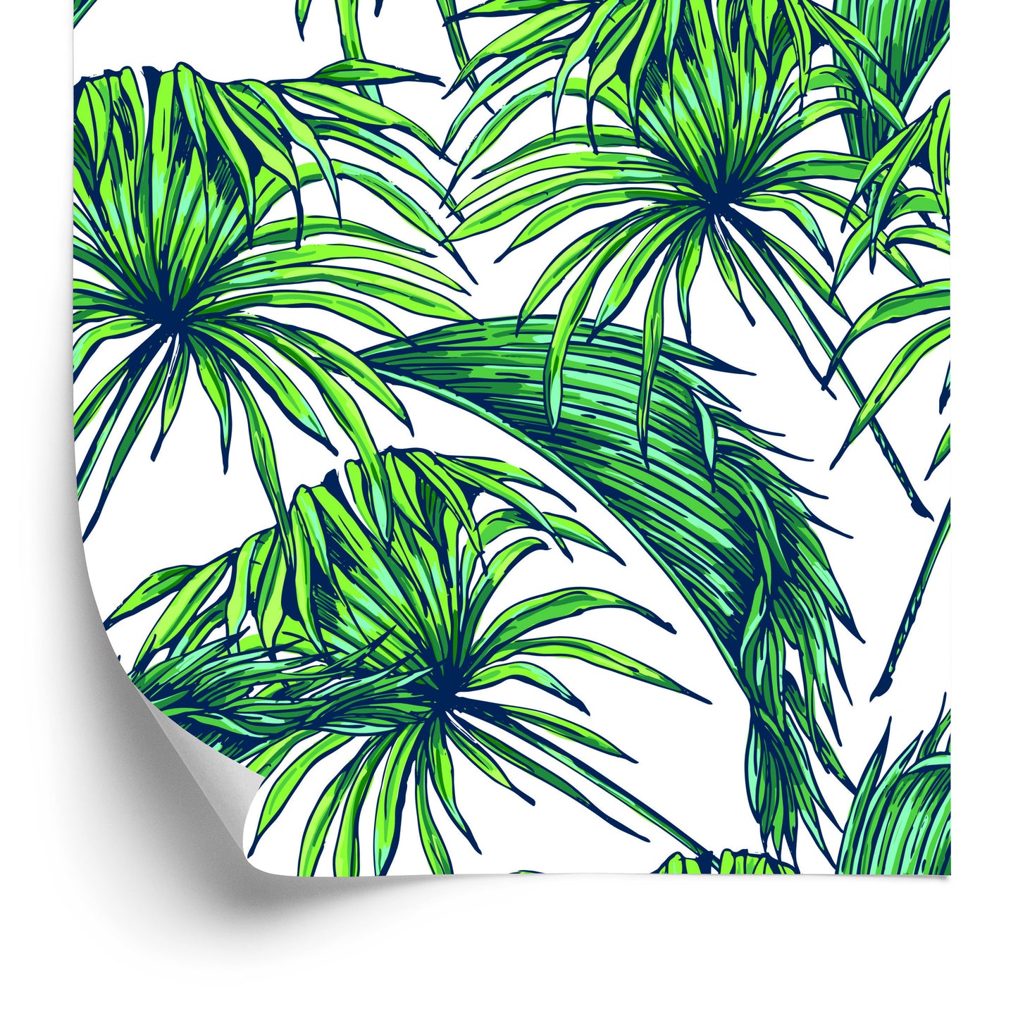 Wallpaper Palm Leaves