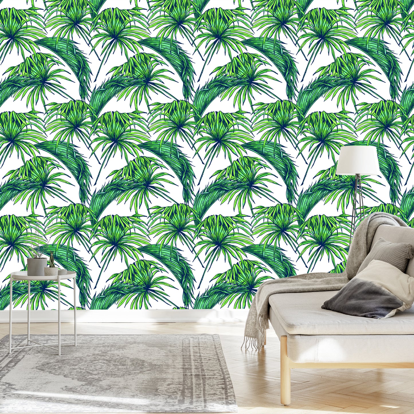 Wallpaper Palm Leaves