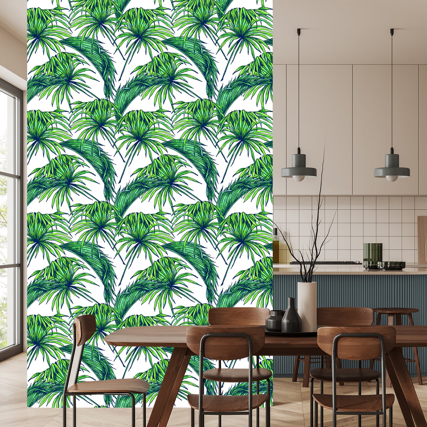 Wallpaper Palm Leaves