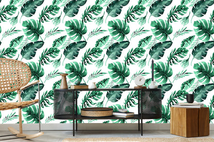 Wallpaper Beautiful Exotic Leaves