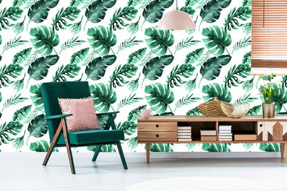 Wallpaper Beautiful Exotic Leaves