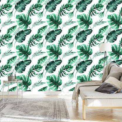 Wallpaper Beautiful Exotic Leaves