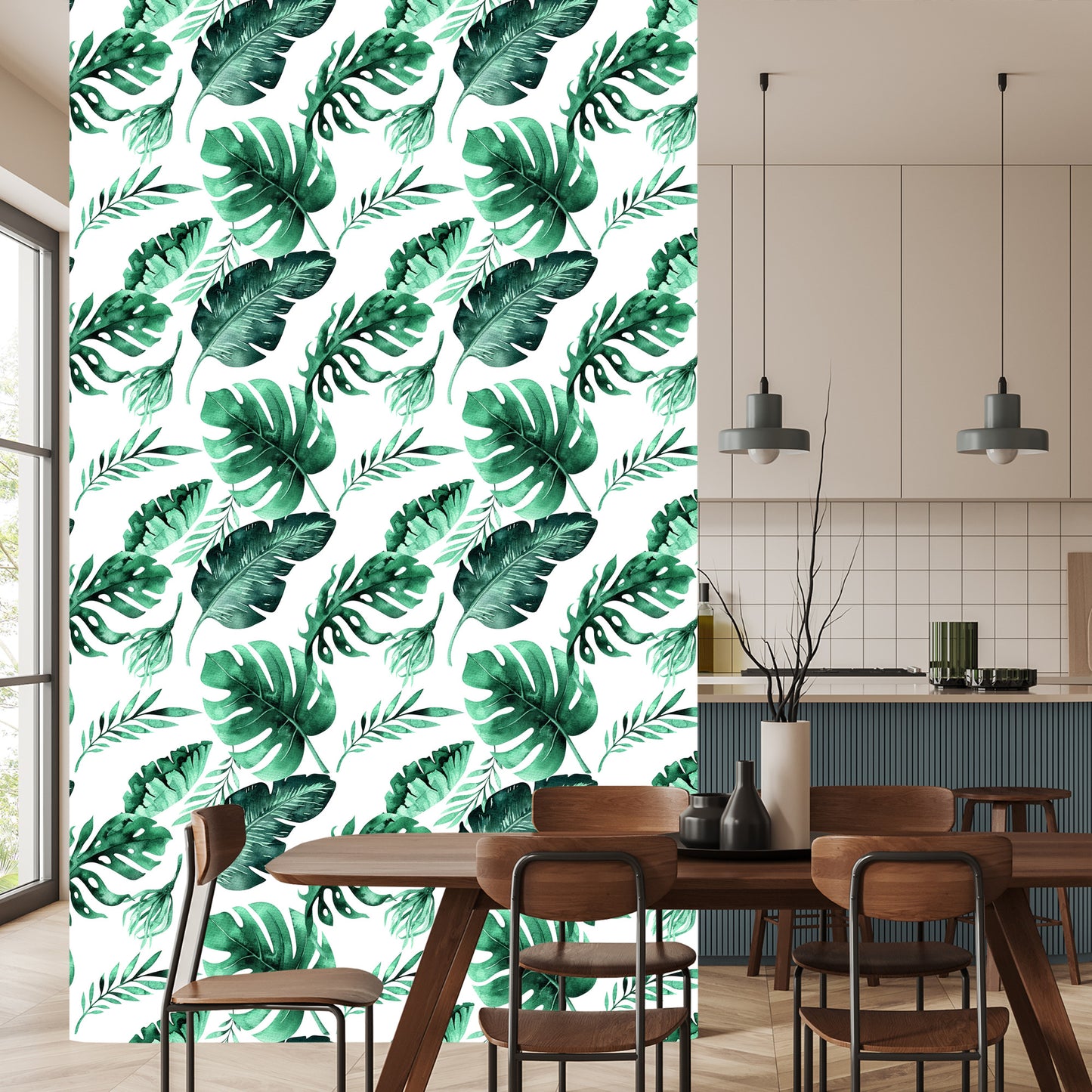 Wallpaper Beautiful Exotic Leaves