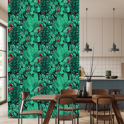 Wallpaper Monstera Leaves