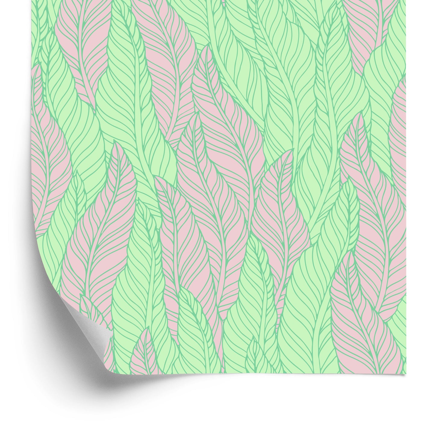 Wallpaper Exotic Forest Leaves