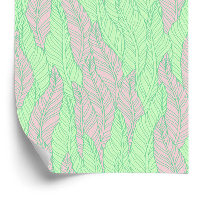 Wallpaper Exotic Forest Leaves
