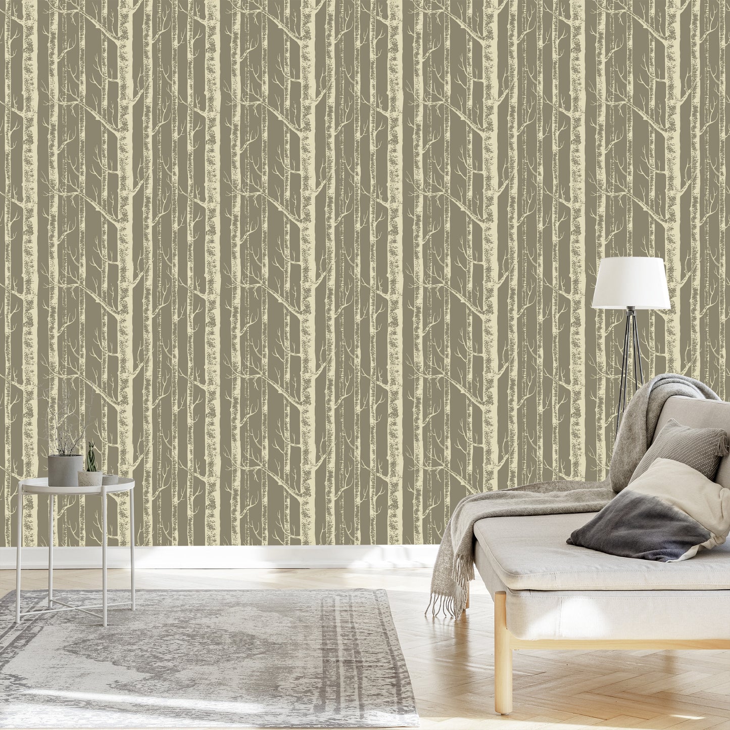 Wallpaper Vintage Trees
