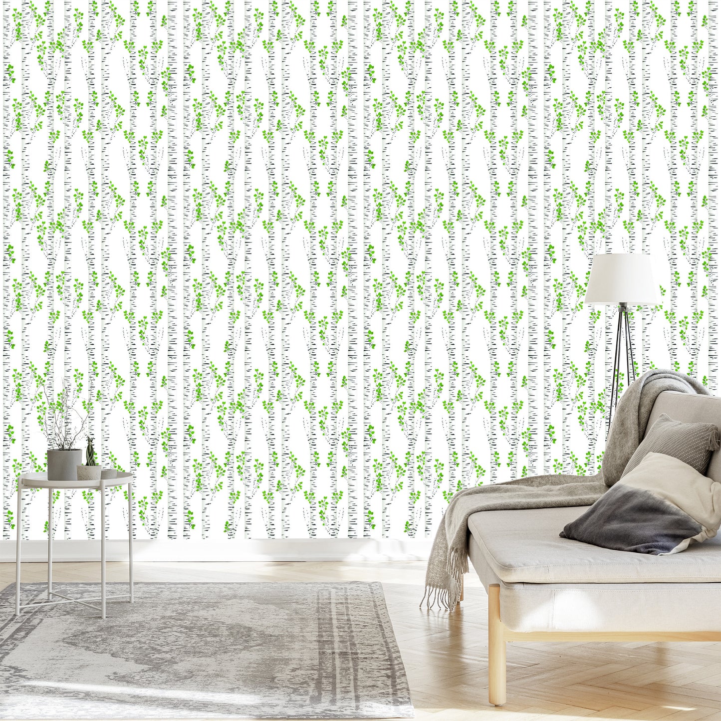 Wallpaper Beautiful Summer Birches