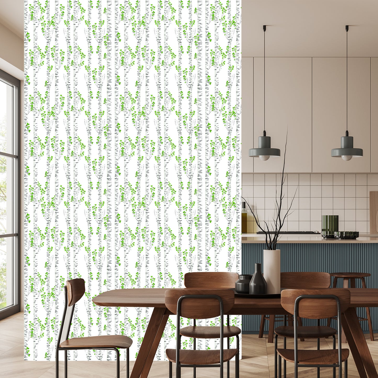 Wallpaper Beautiful Summer Birches