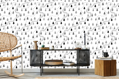 Wallpaper Trees For A Baby's Room