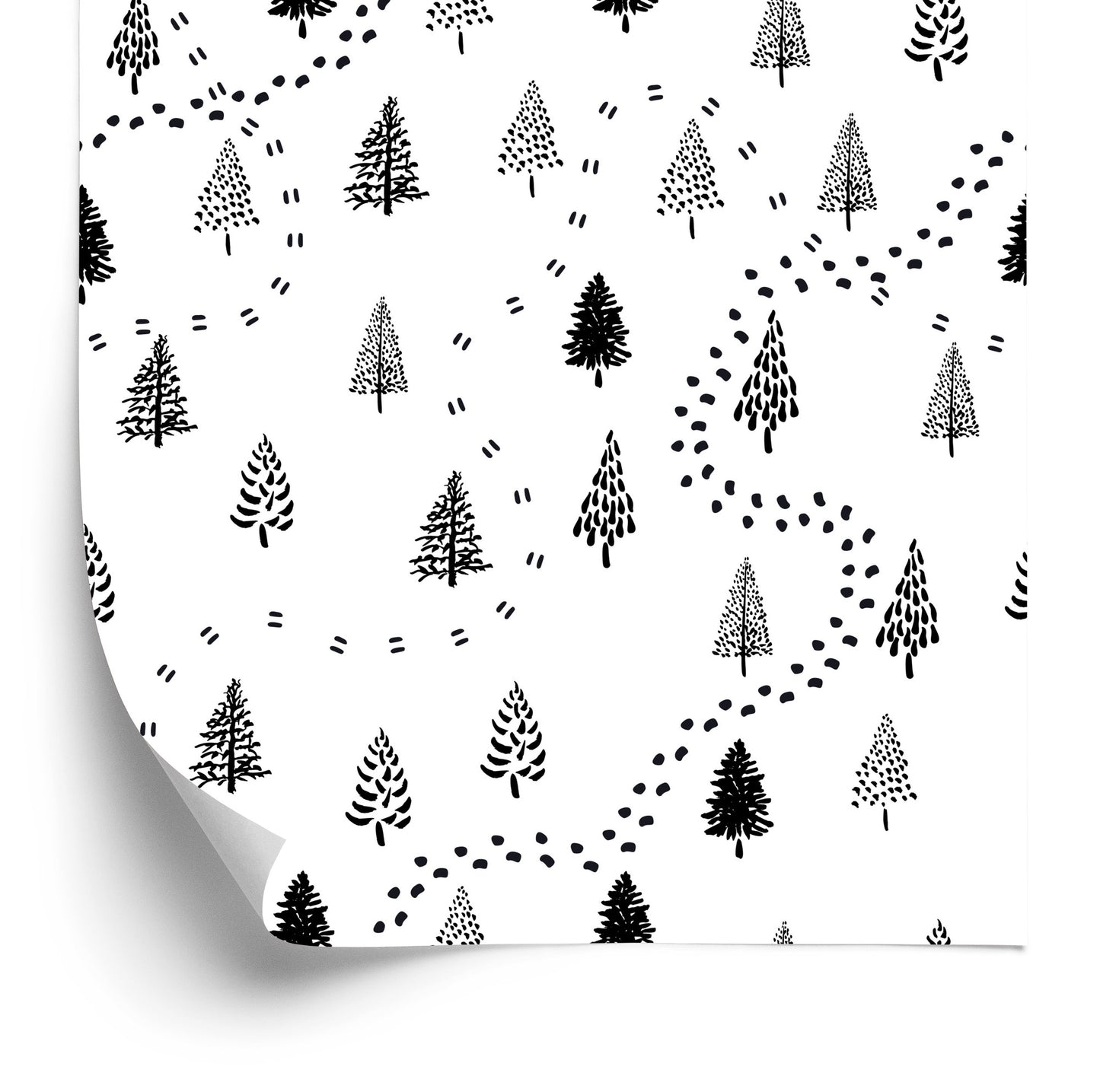 Wallpaper Trees For A Baby's Room