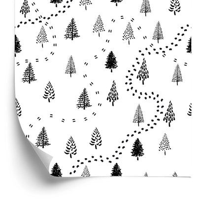 Wallpaper Trees For A Baby's Room