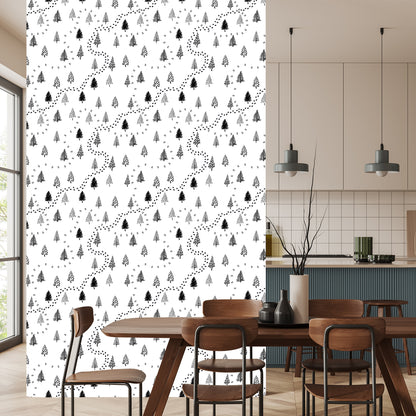 Wallpaper Trees For A Baby's Room