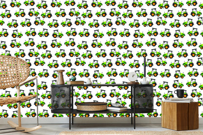 Wallpaper Fairy-Tale Green