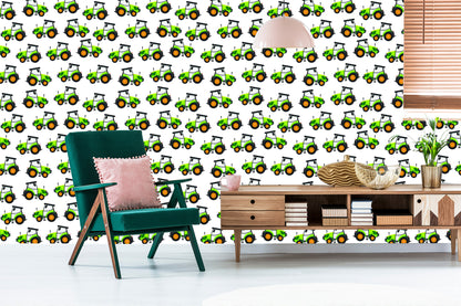 Wallpaper Fairy-Tale Green