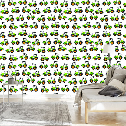 Wallpaper Fairy-Tale Green