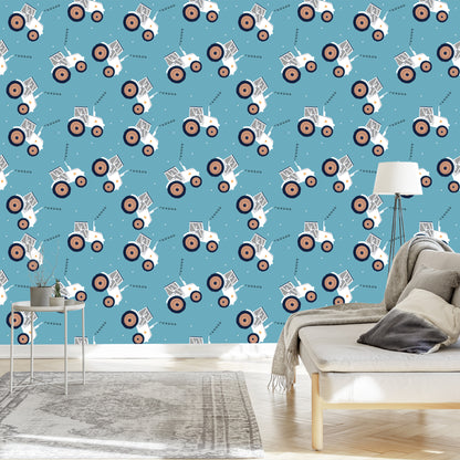 Wallpaper Tractors With Stars
