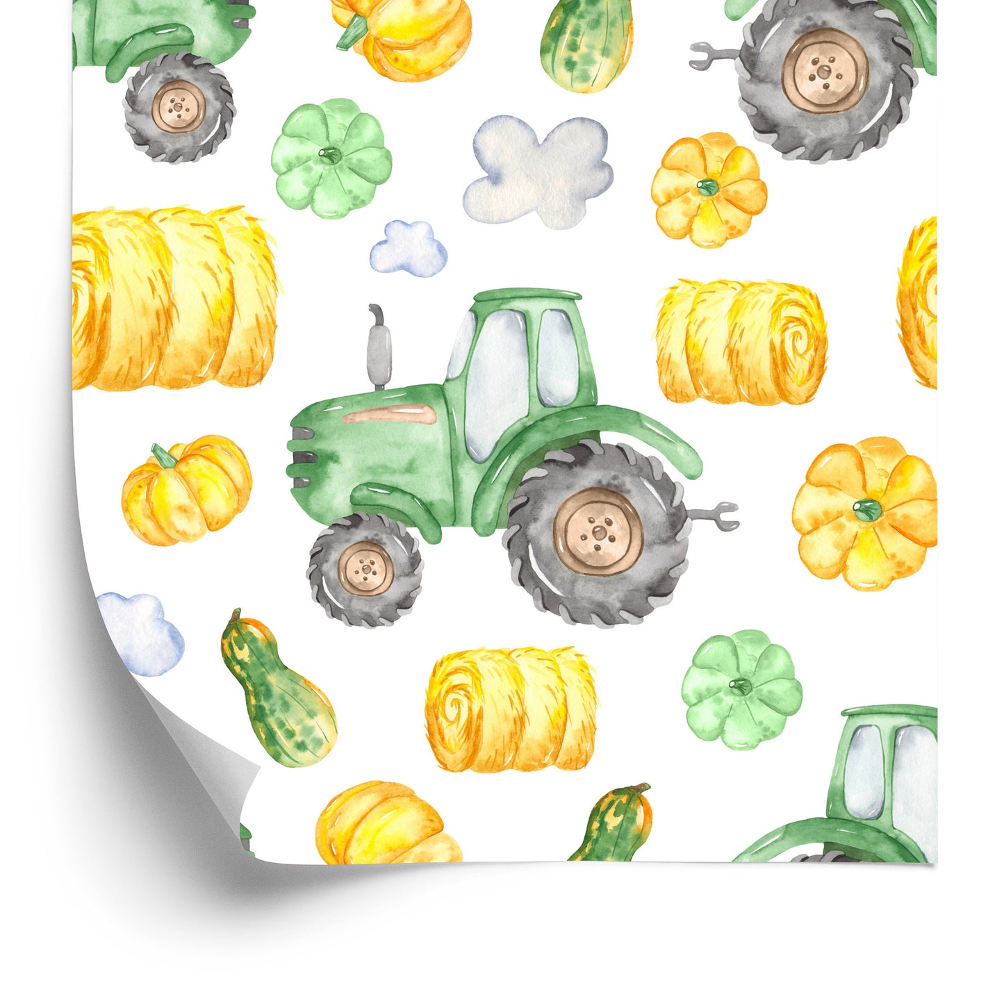 Wallpaper Tractors With Vegetables