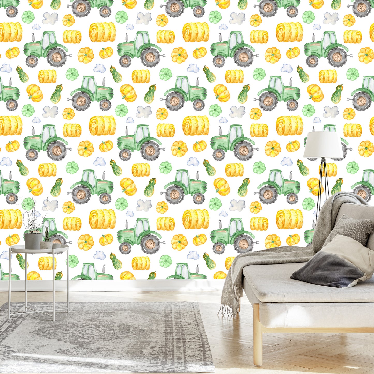 Wallpaper Tractors With Vegetables