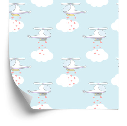 Wallpaper Helicopters With Hearts