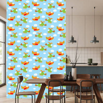 Wallpaper Fairy-Tale Helicopters And Planes