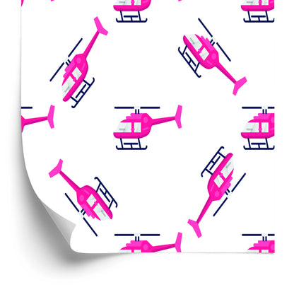 Wallpaper Pink Helicopters