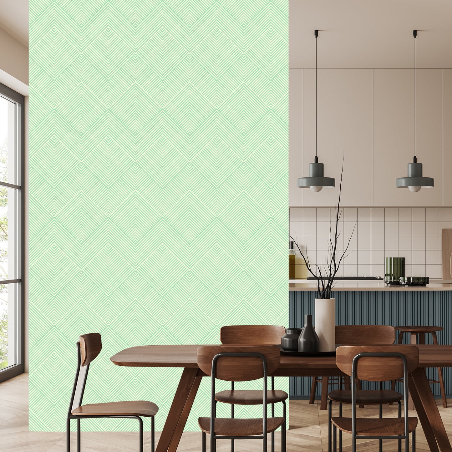 Wallpaper Geometric - Vintage