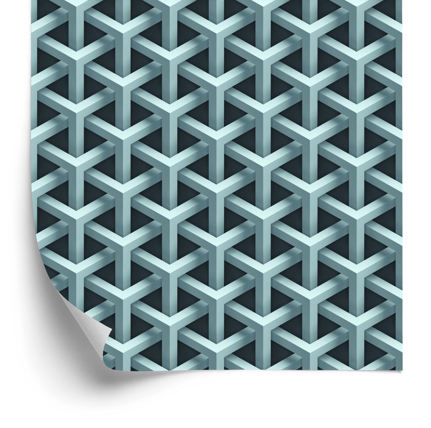 Wallpaper Modern Geometric Pattern