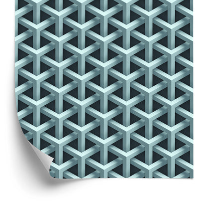 Wallpaper Modern Geometric Pattern