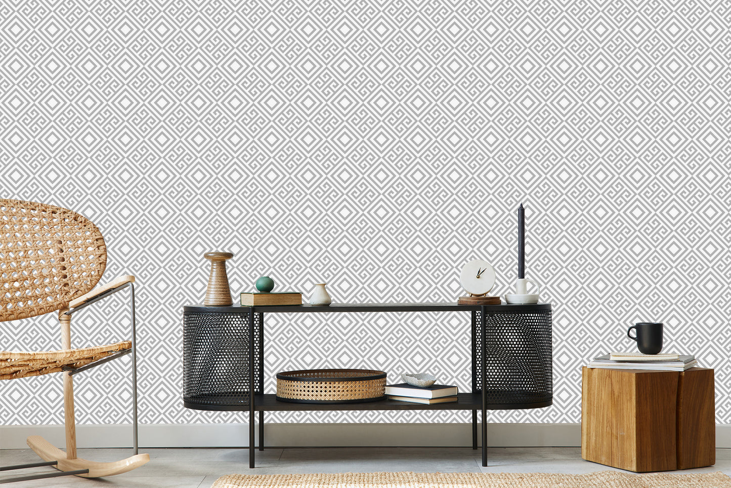 Wallpaper Geometric Pattern - Abstraction